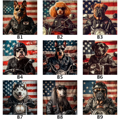 American Biker Wall Art