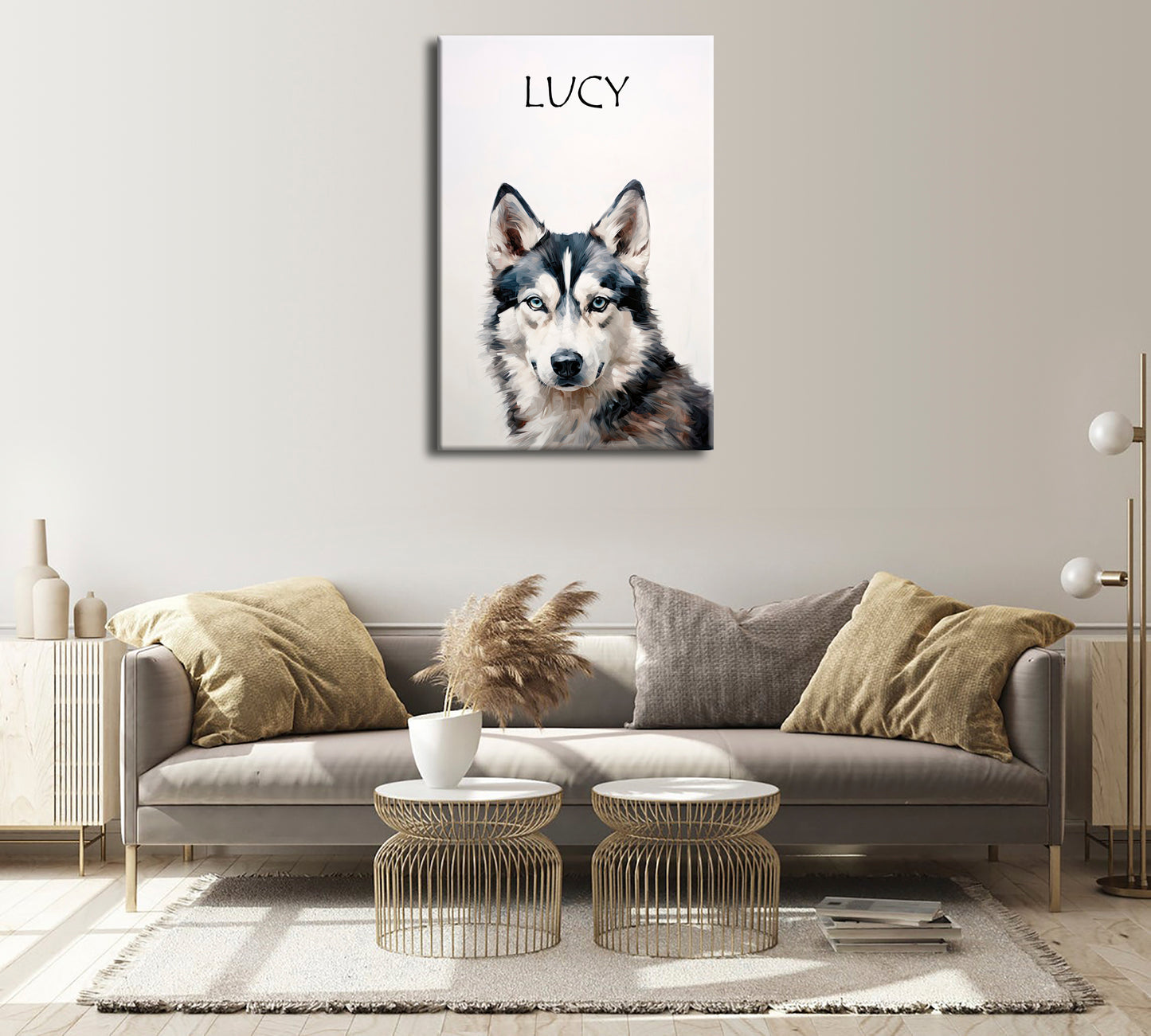 Lucy singing Husky