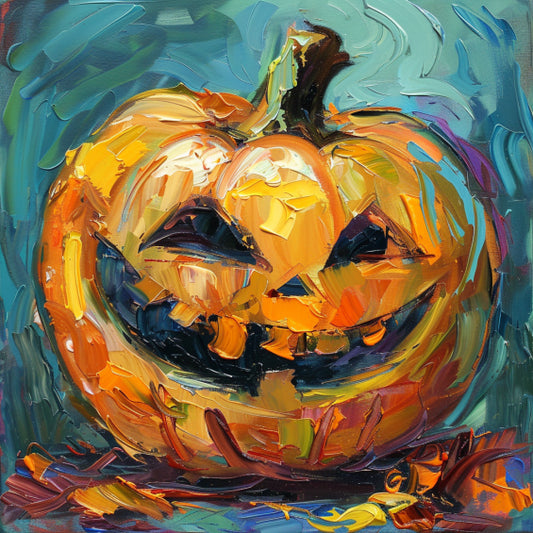 Halloween painting