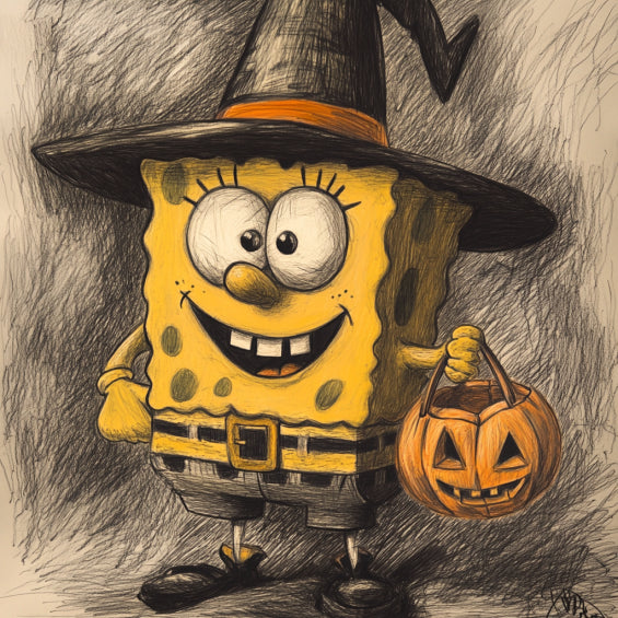 Halloween Sponge Bob set