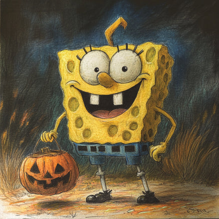 Halloween Sponge Bob set